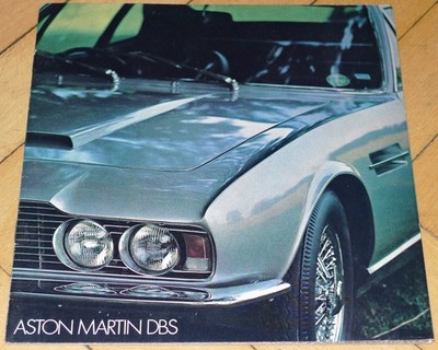 Aston Martin DBS / DBS Vantage 1970 - Original Prospekt brochure ENGLISH 1A