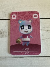 Animal Crossing MINI Amiibo Card - Judy 430
