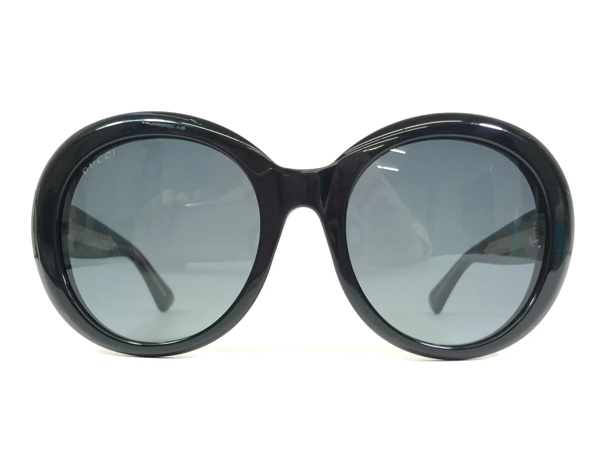 Gucci Black Round Sunglasses for Women for sale | eBay