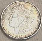 1889 P Morgan Beautiful coin AU/BU could go either way free shipping Sigma test+