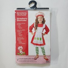 NEW Strawberry Shortcake Halloween Costume Toddler Size 2T