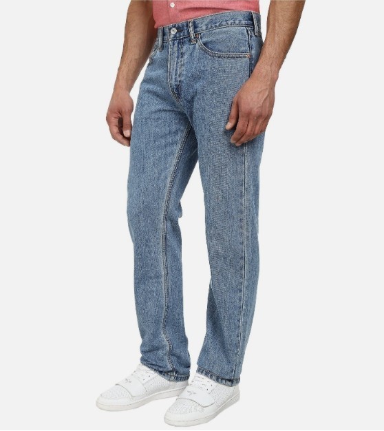 Levi's® 505® Men's Regular Fit Jeans Light-Stonewash, 36W x 30L. NEW SEALED!!! thumbnail 9