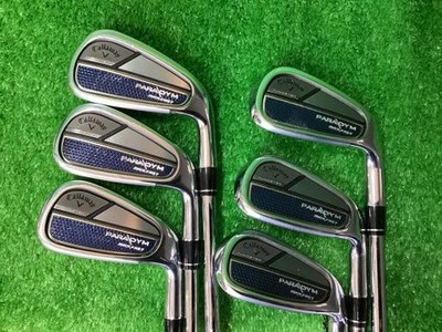 Callaway Paradym MAX FAST Eisensatz 6-9,Pw,Aw 6tlg Flex Stiff N.S.PRO ZELOS 7