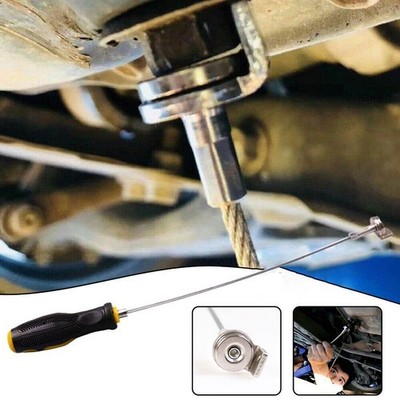 Clearance Oil Sump Drain Plug Key Socket Set with Magnetic Removal Tools Q6Y5