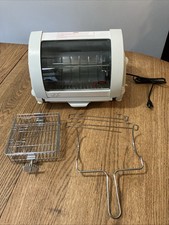 VG George Foreman Rotisserie GR59A Baby George Roaster Cooker with Accessories