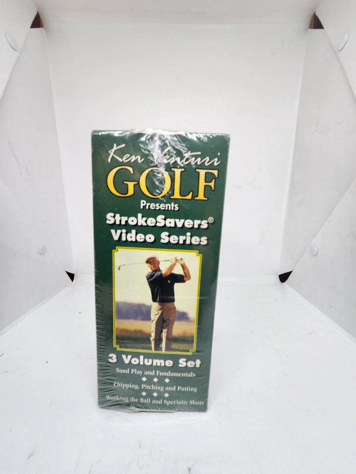 Ken Venturi Golf Stroke Savers Video Series Brand New Sealed VHS Box Set. - Image 2 of 4