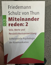 rororo: Friedemann Schulz von Thun   Miteinan...