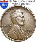 1927-D Lincoln Wheat Cent Penny 1c - VERY FINE (VF)