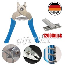 Wurstclipper + 1200 Clips Set Wurstklipper Clipper Handclipper Naturdarm