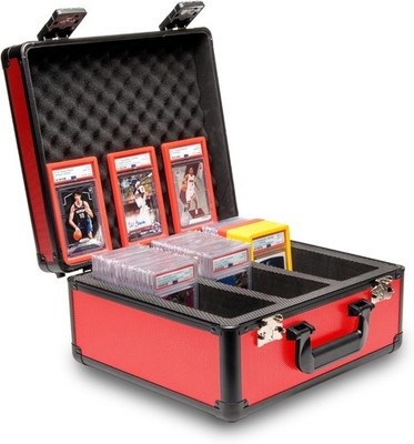 best case for graded cards SLAB ARMOR 3 Row Graded Card Storage Box PSA Card Slab Case For Graded cards