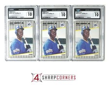 1989 FLEER #548 KEN GRIFFEY JR. RC MARINERS HOF LOT OF 3 CGC 10 SLABS