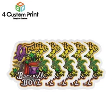 100pcs BackPack Boyz Foil Mylar Bag Zip Seal Bag Resealable Candy Baggies 3.5g