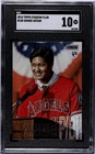 2018 Topps Stadium Club #138 Shohei Ohtani Rookie Card SGC 10