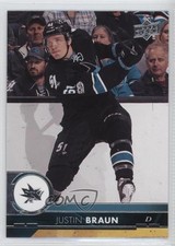 2017-18 Upper Deck Justin Braun #154 e6j
