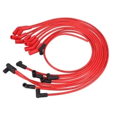 8.5mm spark plug wires-Red