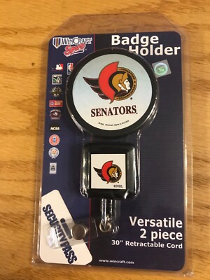 WinCraft Washinton Senator Hockey Versatile 2 Piece Retractable 30'' Badge Holder