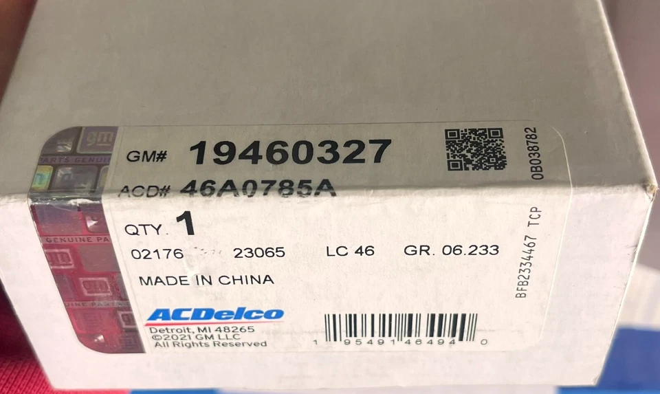 Extremo de varilla de amarre de dirección exterior ACDelco 46A0785A para 99-05 Chevy Silverado 1500 ^ Foto 2 de 2