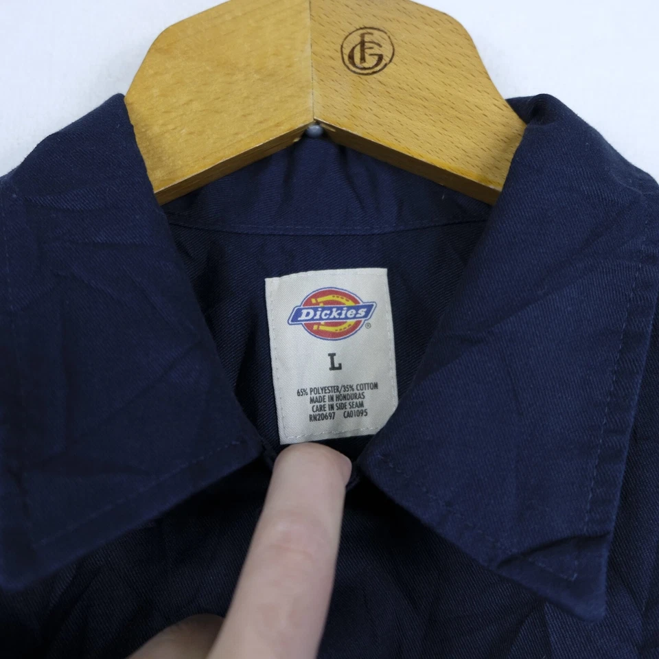 Camicia DICKIES Taglia L Uomo Cotone Man Shirt Casual Comoda Elegante - Imagen 4 de 4