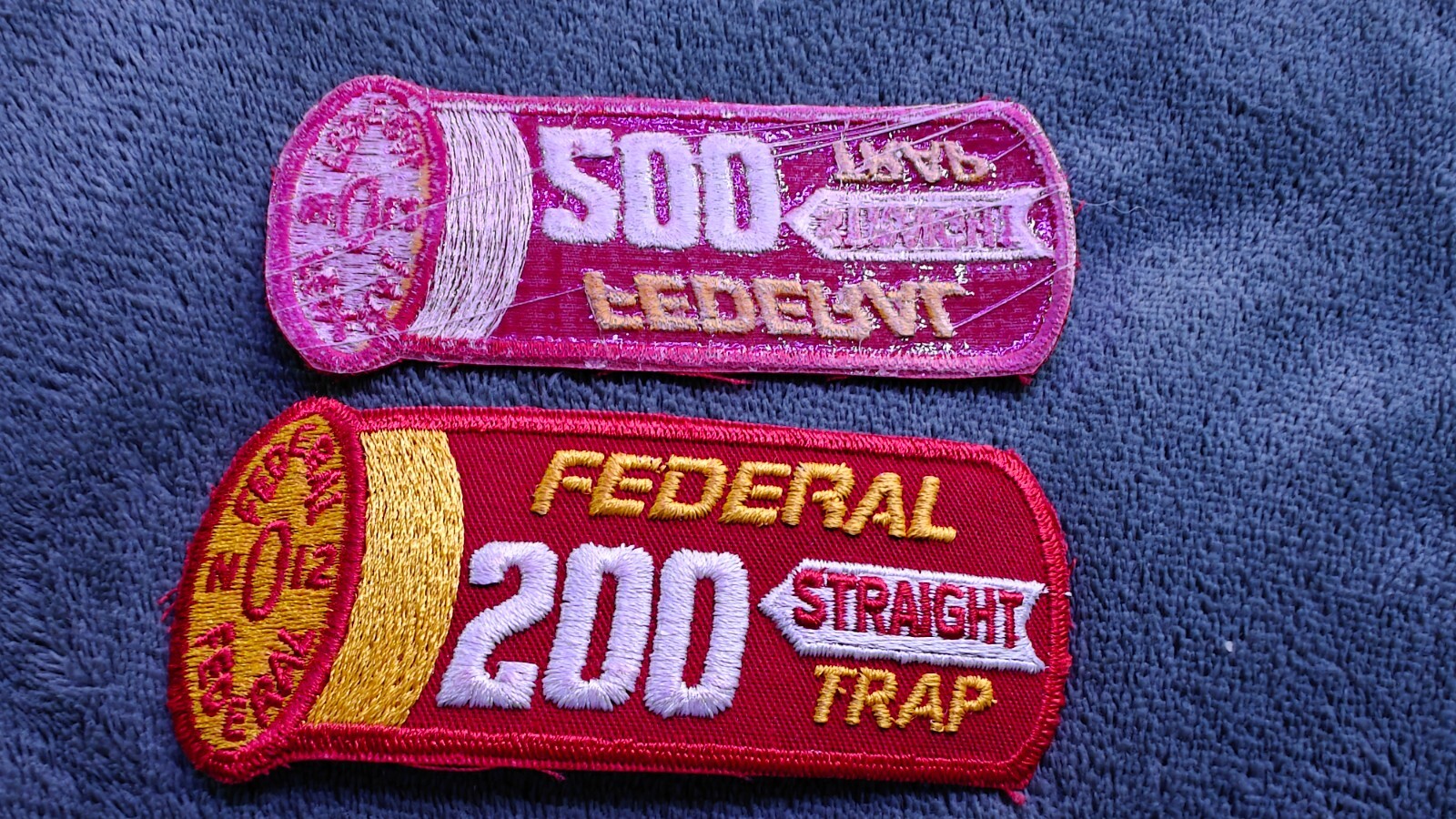 Federal Ammo 200 Straight Trap Target Shooting Patch  