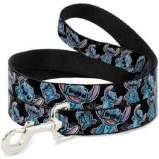 Buckle Down Dog Puppy Cat Leash - Lilo and STITCH - Disney S M L 4' or 6'