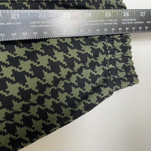 IVY PARK x Adidas Houndstooth Joggers Kids Medium 11-12Y Pants Black Green New - Picture 11 of 14