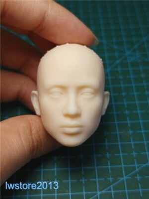 1:12 Asian Anita Mui Head Sculpt Carved For 6'' Female Action Figure Body Toy