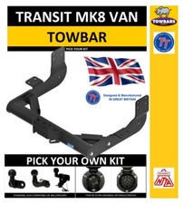 Towbar Ford Transit Mark 8 Van 2014-May2024 Tow Bar Kit Electrics Towball