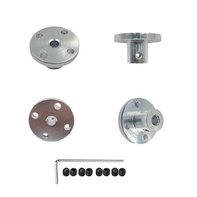Buy 4Pcs 5mm Rigid Flange Shaft Coupling Kit At Ubuy