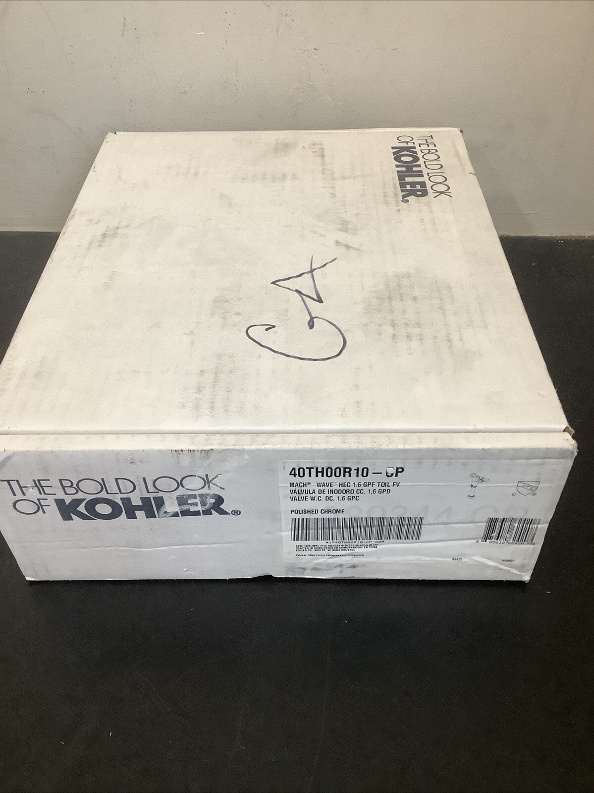 Kohler Flushometer Valve. Polished Chrome.40TH00R10-CP. J3