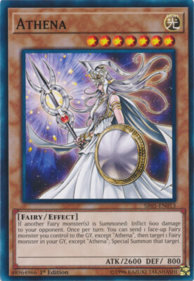 Athena - SR05-EN013 - Common - 1st Edition x3 - Near Mint