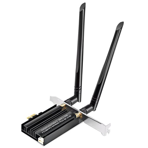 Adaptateur de jeu PCI-E WiFi 6E PC de bureau pour carte Intel PCIe Wifi Bluetooth 5.2 - Photo 3/20