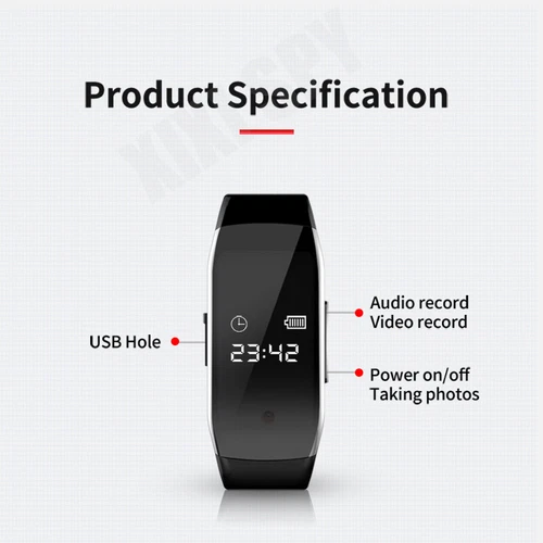 SMARTWATCH CON MICROFONO OROLOGIO SPIA PER IPHONE E ANDROID - Foto 8 di 14