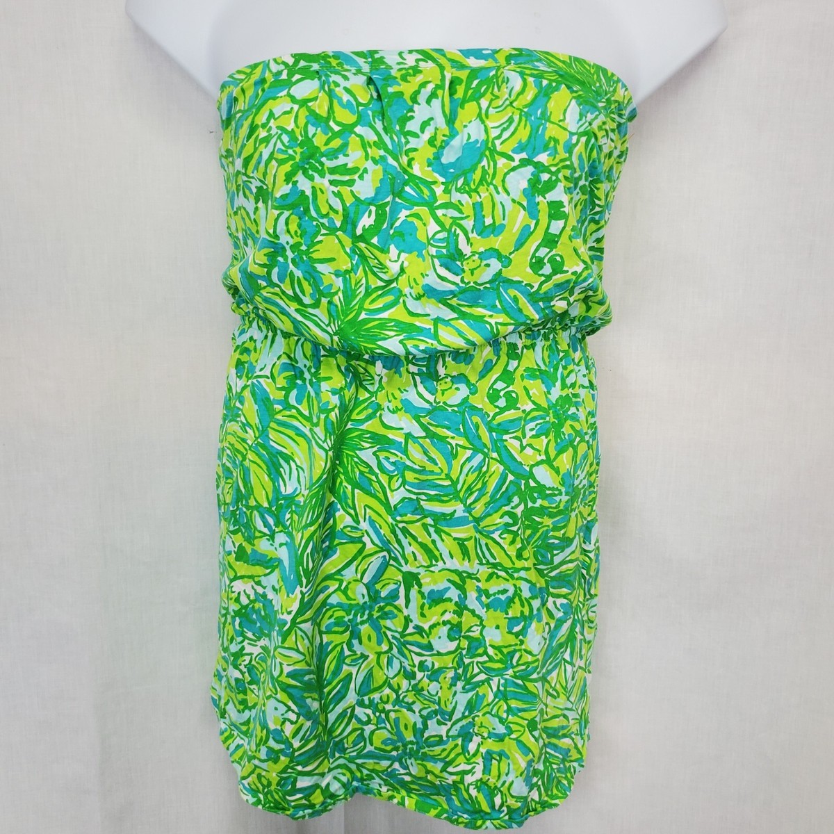 LILLY PULITZERリリープリッツァーSサイズ新品タグ付 2018 Lilly Pulitzer printed tank top with a Froggy | Depop