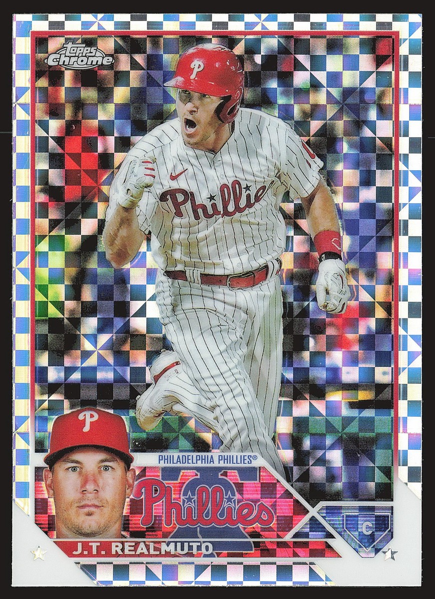 2023 Topps Chrome #30 J.T. Realmuto X-Fractor | eBay