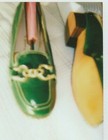Vintage Delman shoes Grass green with Rochester Shoe Tree Stretcher  — photo 3
