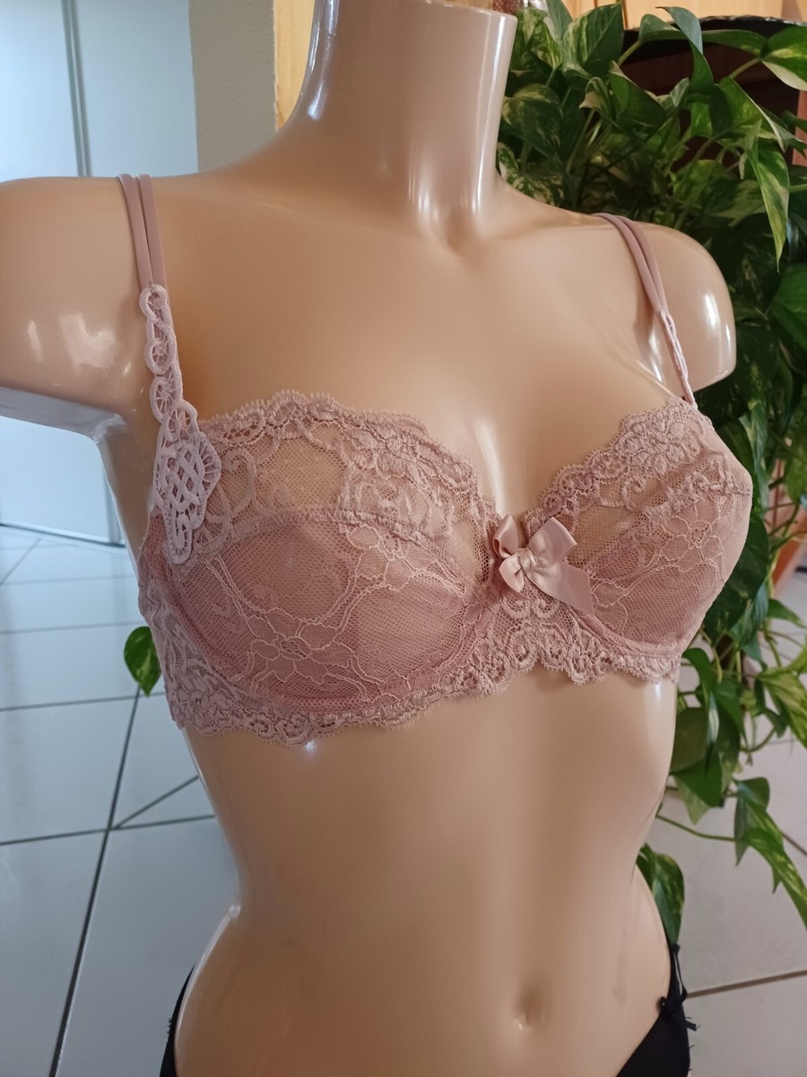 LISE CHARMEL modèle Douceur Fougère soutien-gorge coque coloris Fougère Perle eB