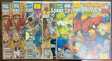 Spider-Man LOT #18 x2 #20 21 22 23 SINISTER SIX Ghost Rider Hulk NEWSSTANDS! NM