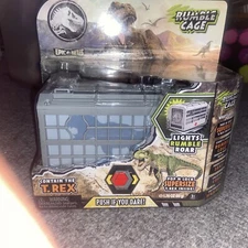 Jurassic World Captivz Epic Battles T-Rex Rumble Cage with Lights and Sounds