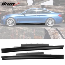 Fits 14-20 F32 F33 4-Series M-T Msport Side Skirts Extension-PP Polypropylene