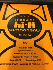 MHF-124 SAMS HI-FI MANUAL   HITACHI OPTONICA PIONEER REALISTIC SONY SOUNDESI NOS