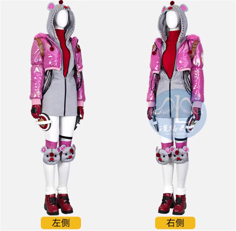 Game Apex legends Wattson Cosplay Halloween Costume Outfit Women's