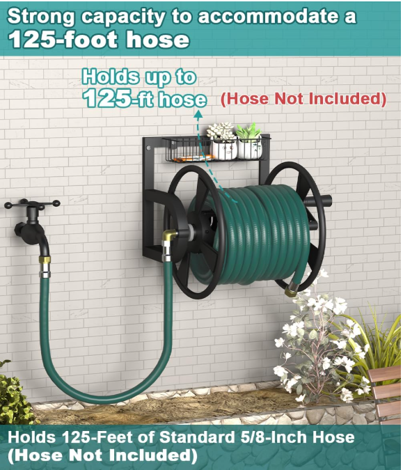 Wall Mounted Garden Hose Holder Liberty Garden Hose Reels