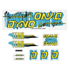 1987 DYNO - PRO COMPE - TEAM on clear decal s...