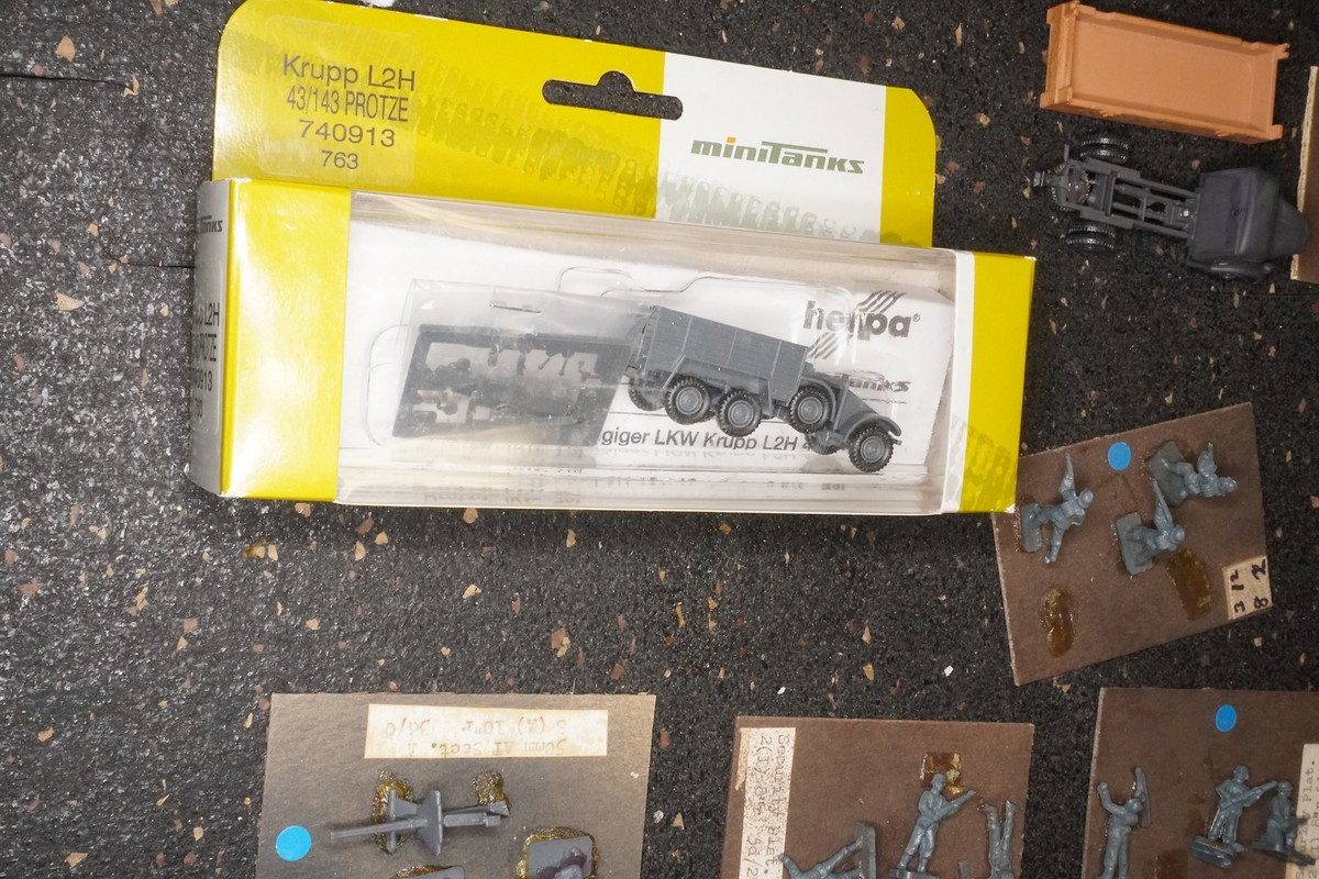 Large Lot Roco Minitanks Model Tanks Guns Trucks Soldiers | eBay