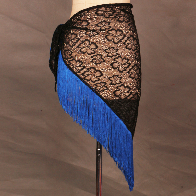 Damen Glitzer Tanzhose Mit Fransen - Latein Tanz Hose Für Tango & Salsa