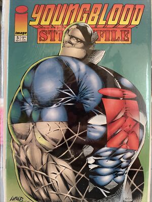 YOUNGBLOOD STRIKEFILE 5 ROB LIEFELD VOL 1 VF/NM PROPHET IMAGE BADROCK 