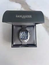 Beautiful Italian Lancaster Stainless Steel Chronograph Wrist Watch