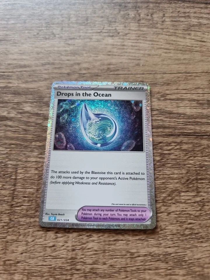 Pokémon TCG Drops in the Ocean Pokemon: Trading Card Game Classic 021/034... - Image 2 of 2