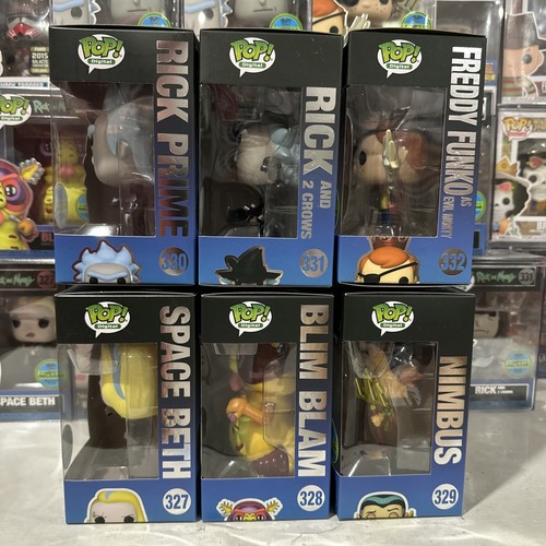 Funko Pop! Rick And Morty Digital Set 6 Rick, Morty, Beth, Nimbus, Blim, Freddy - Picture 11 of 13