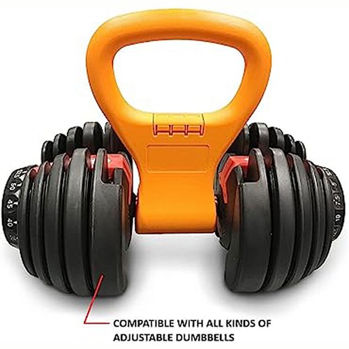 Comfortable Kettlebell Grip Adjustable Clamps Handle Dumbbells to Kettlebells AU - Picture 10 of 12